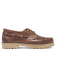 Zapatos vestir Lobo kalahari marrones de estilo náutico de piel - Querol online