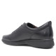 Zapatos planos Treintas negros con cordones elásticos y tres tachuelas redondas - Querol online