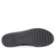 Botines planos Treintas negros con hebilla lateral y detalles efecto serpiente - Querol online
