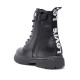 Botines Levi's catherine negros de estilo militar con logo trasero - Querol online