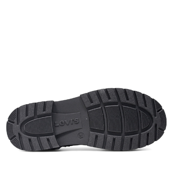 Botines Levi's catherine negros de estilo militar con logo trasero - Querol online