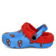 Zapatillas casa Cerda rojas y azules de spiderman estilo zueco con borreguillo - Querol online