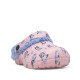Zapatillas casa Cerda rosas y lilas de bluey estilo zueco con borreguito - Querol online