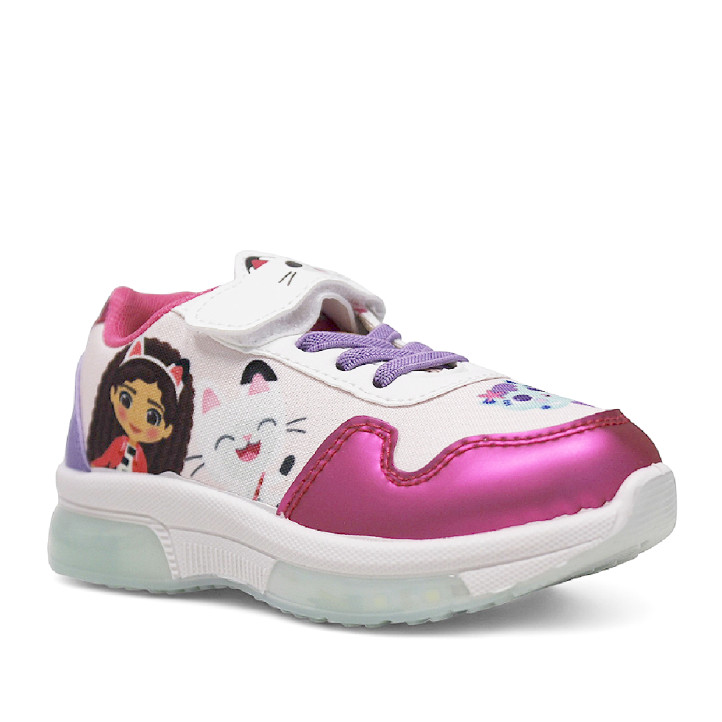 Zapatillas deporte Cerda rosas y lilas de gabby's dollhouse con luces - Querol online