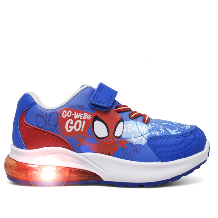 Zapatillas deporte Cerda rojas y azules de spidey con luces - Querol online