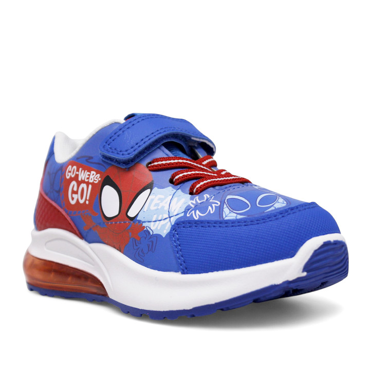 Zapatillas deporte Cerda rojas y azules de spidey con luces - Querol online