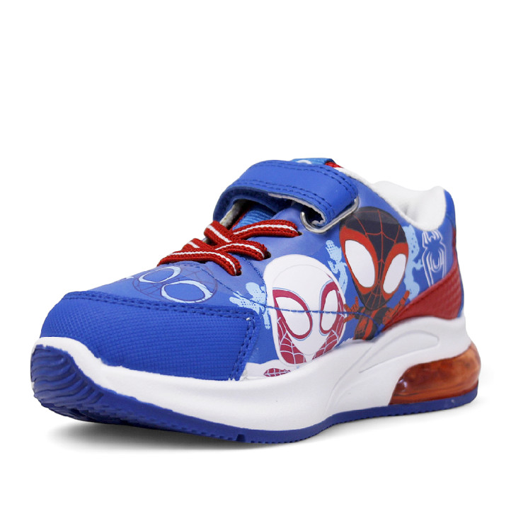 Zapatillas deporte Cerda rojas y azules de spidey con luces - Querol online