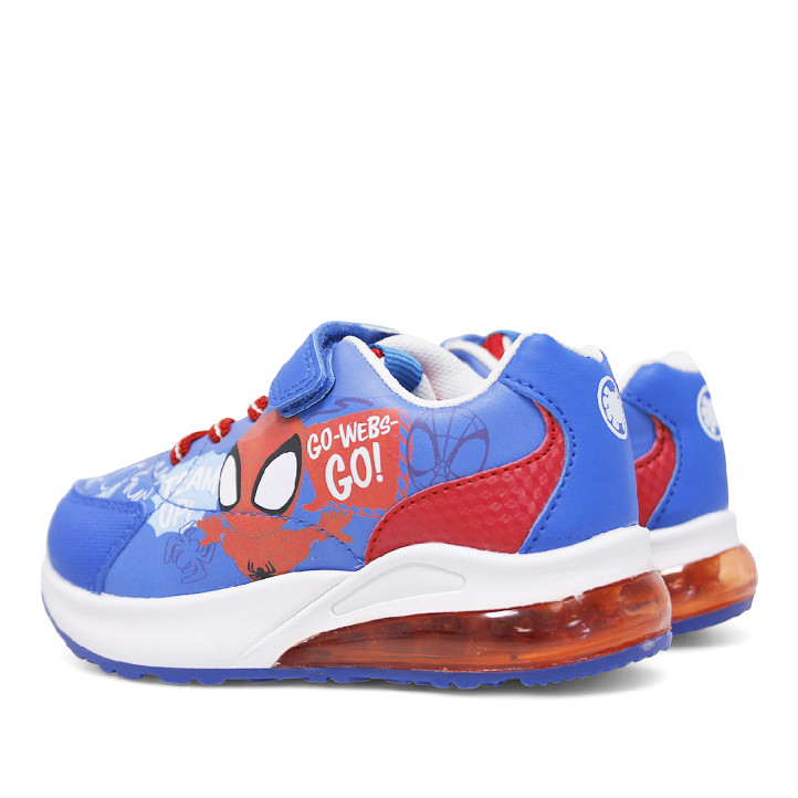 Zapatillas deporte Cerda rojas y azules de spidey con luces - Querol online