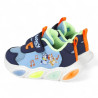 Zapatillas deporte Garvalin 251856 azules con luces de bluey