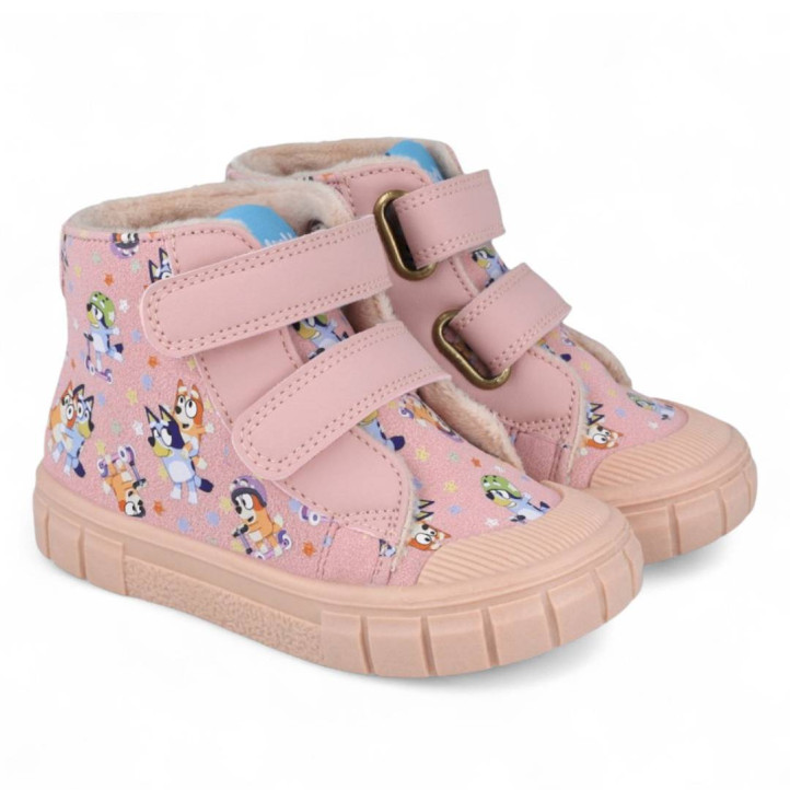 Zapatillas altas Garvalin 251858 rosas de bluey respetuosas - Querol online