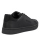 Zapatos sport GAS totalmente negras con pespunte negro en el lateral y panel trasero - Querol online