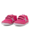 Zapatillas deporte Munich baby koda 16 fucsia con detalles plateados respetuosas