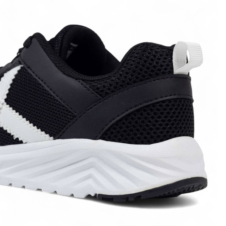 Zapatillas deporte Munich fun kid 02 negras y blancas - Querol online