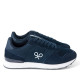 Zapatillas deportivas Silbon running clásica azul marino con detalles blancos - Querol online