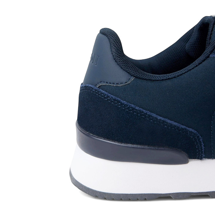 Zapatillas deportivas Silbon running clásica azul marino con detalles blancos - Querol online