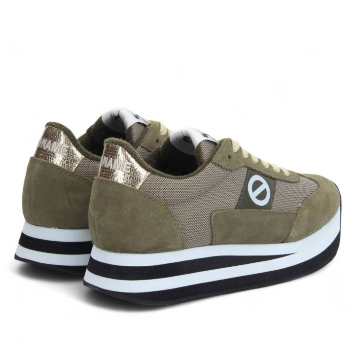 Zapatillas urban No Name flex m jogger khaki/gold - Querol online