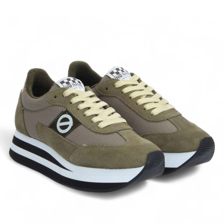Zapatillas urban No Name flex m jogger khaki/gold - Querol online