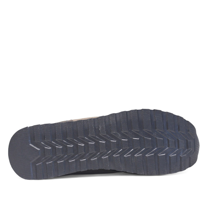 Zapatos sport U.S. POLO ASSN. king power marrones con diferentes texturas y tonos - Querol online