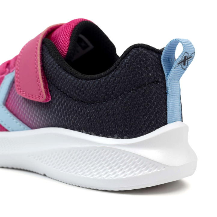Zapatillas deporte Munich mini leta 05 rosas con degradado negro - Querol online