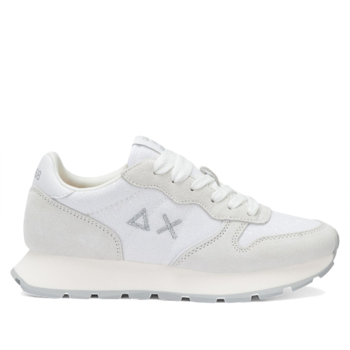 Sabatilles urban Sun68 ally glitter bianco - Querol online