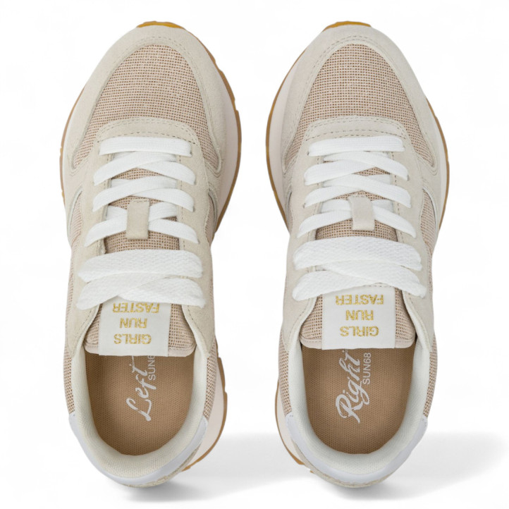 Zapatillas urban Sun68 ally glitter oro - Querol online