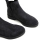 BOTINES DE PIEL CARBON CON ELÁSTICOS ANNA PORRONET - Querol online