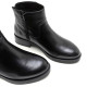BOTINES DE PIEL NEGROS CON CREMALLERA BÁRBARA PORRONET - Querol online