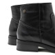 BOTINES DE PIEL NEGROS CON CREMALLERA BÁRBARA PORRONET - Querol online