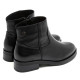 BOTINES DE PIEL NEGROS CON CREMALLERA BÁRBARA PORRONET - Querol online
