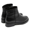 BOTINES DE PIEL NEGROS CON CREMALLERA BÁRBARA PORRONET