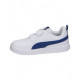 Zapatillas deporte Puma courtflex blancas y azules - Querol online