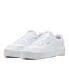 Zapatillas urban Puma carina mia blancas con detalles dorados mujer