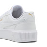 Zapatillas urban Puma carina mia blancas con detalles dorados mujer