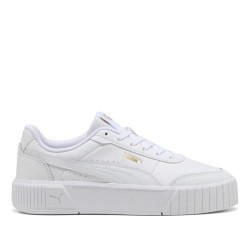 Zapatillas urban Puma carina mia blancas con detalles dorados mujer - Querol online