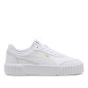 Zapatillas urban Puma carina mia blancas con detalles dorados mujer