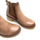 BOTINES DE PIEL TAUPE CON ELÁSTICOS DAFNE PORRONET - Querol online