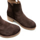 BOTINES DE PIEL MOKA CON CREMALLERA DIANA PORRONET - Querol online