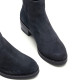 BOTINES DE PIEL CARBÓN CON CREMALLERA DIANA PORRONET - Querol online