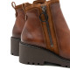 BOTINES DE PIEL CON CUÑA Y CREMALLERA CUERO ELSA PORRONET - Querol online