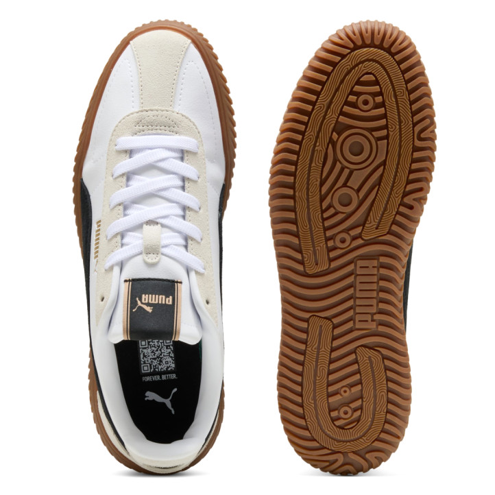 Zapatillas urban Puma club kayzer blancas y negras mujer - Querol online