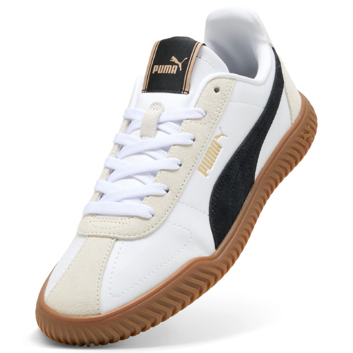 Zapatillas urban Puma club kayzer blancas y negras mujer - Querol online