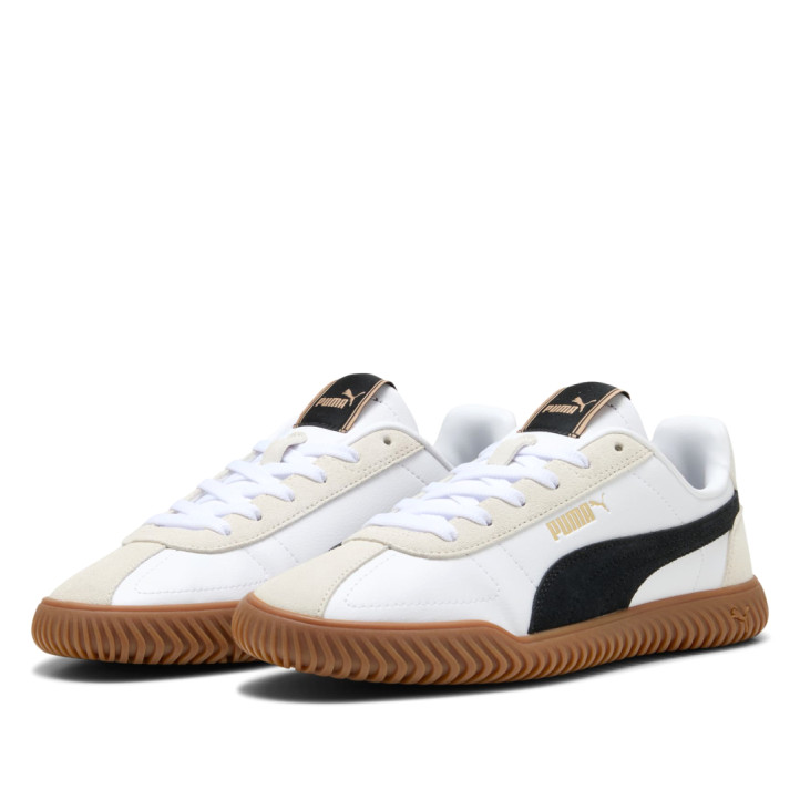 Zapatillas urban Puma club kayzer blancas y negras mujer - Querol online
