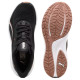 Zapatillas deportivas Puma skyrocket lite negras con rayas rosas mujer - Querol online