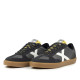 Zapatillas deportivas Munich break negras con suela caramelo - Querol online