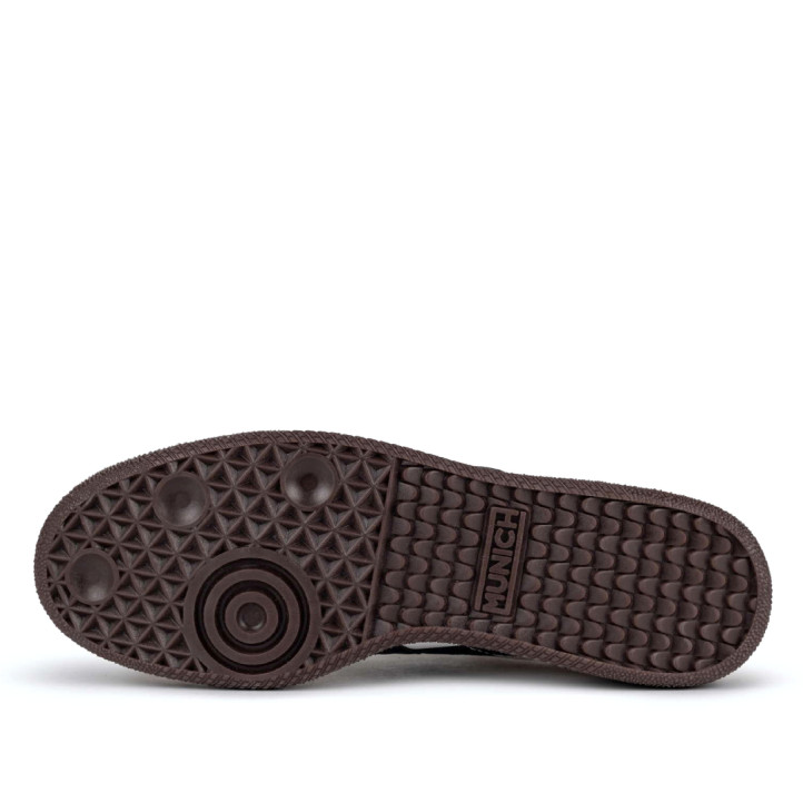 Zapatillas deportivas Munich rumba 02 blancas y negras - Querol online