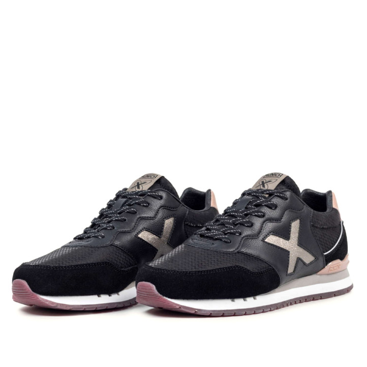 Sabatilles urban Munich dash wmn 266 negres i roses - Querol online