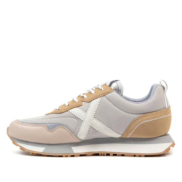 Zapatillas urban Munich next wmn 18 hielo y marrón - Querol online