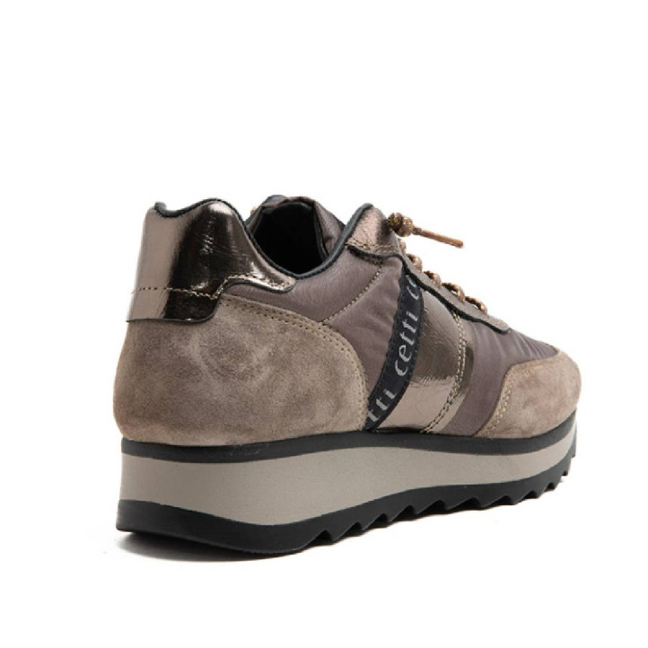 Zapatillas urban Cetti ante mesh oxido con cordón elástico - Querol online