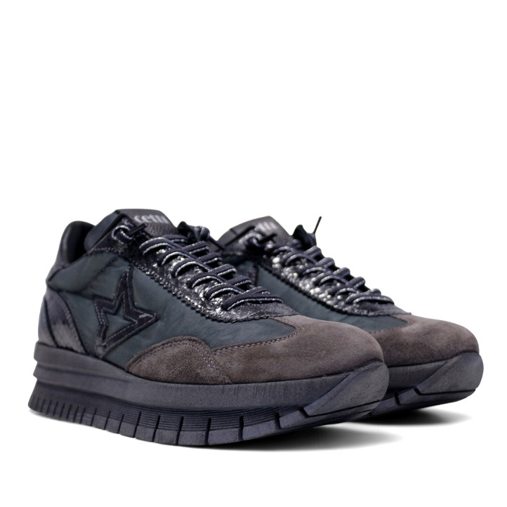 Zapatillas urban Cetti ante metal piombo - Querol online