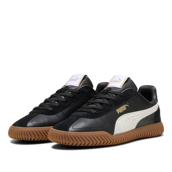 Zapatillas urban Puma club kayzer negras y blancas mujer - Querol online